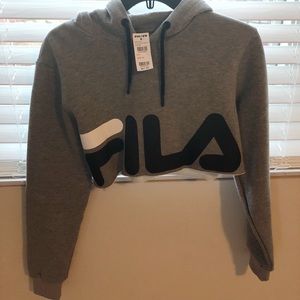 Fila Cropped Hoodie